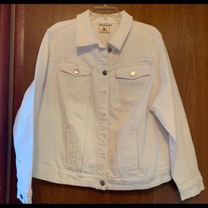 NEW White Jean Jacket